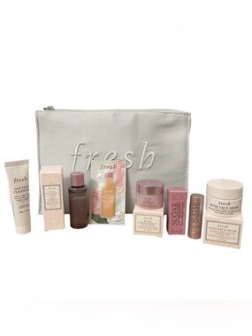 FRESH 7 pc mini/trial/sample sizes & small pouch